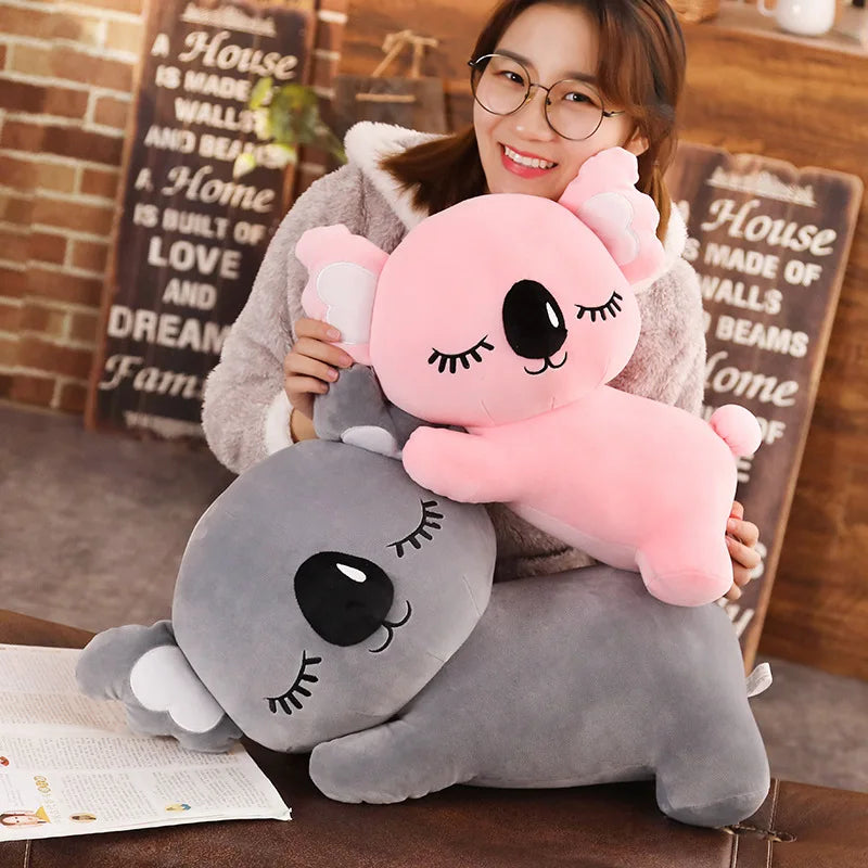 New Simulation Koala Plush Toy Soft Cartoon Animal Koala Kawaii Stuffed Doll Bed Sofa Pillow Nap Pillow Friends Christmas Gift ShopOnlyDeal