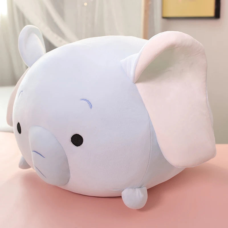 Kawaii  Animal Sweet Fat Fat Dinosaur Pig Shiba Inu Dog Plush Toy Soft Cartoon Elephant Stuffed Doll Baby Pillow Gift 35/45cm ShopOnlyDeal