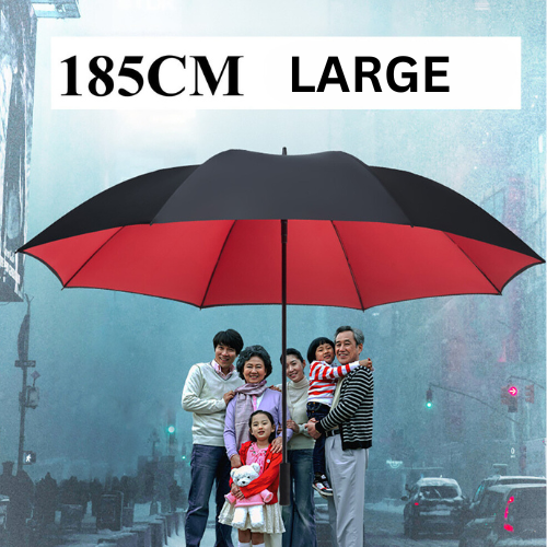 Stay Covered with the 185CM Large Umbrella - Your Ultimate Golf and Travel Companion! ShopOnlyDeal