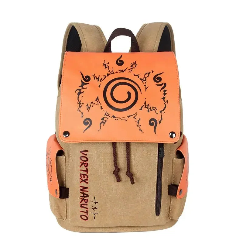 Naruto Anime Peripheral Two-Dimensional Backpack | Large Capacity Rucksack | Primary and Secondary School Student School Bag ShopOnlyDeal