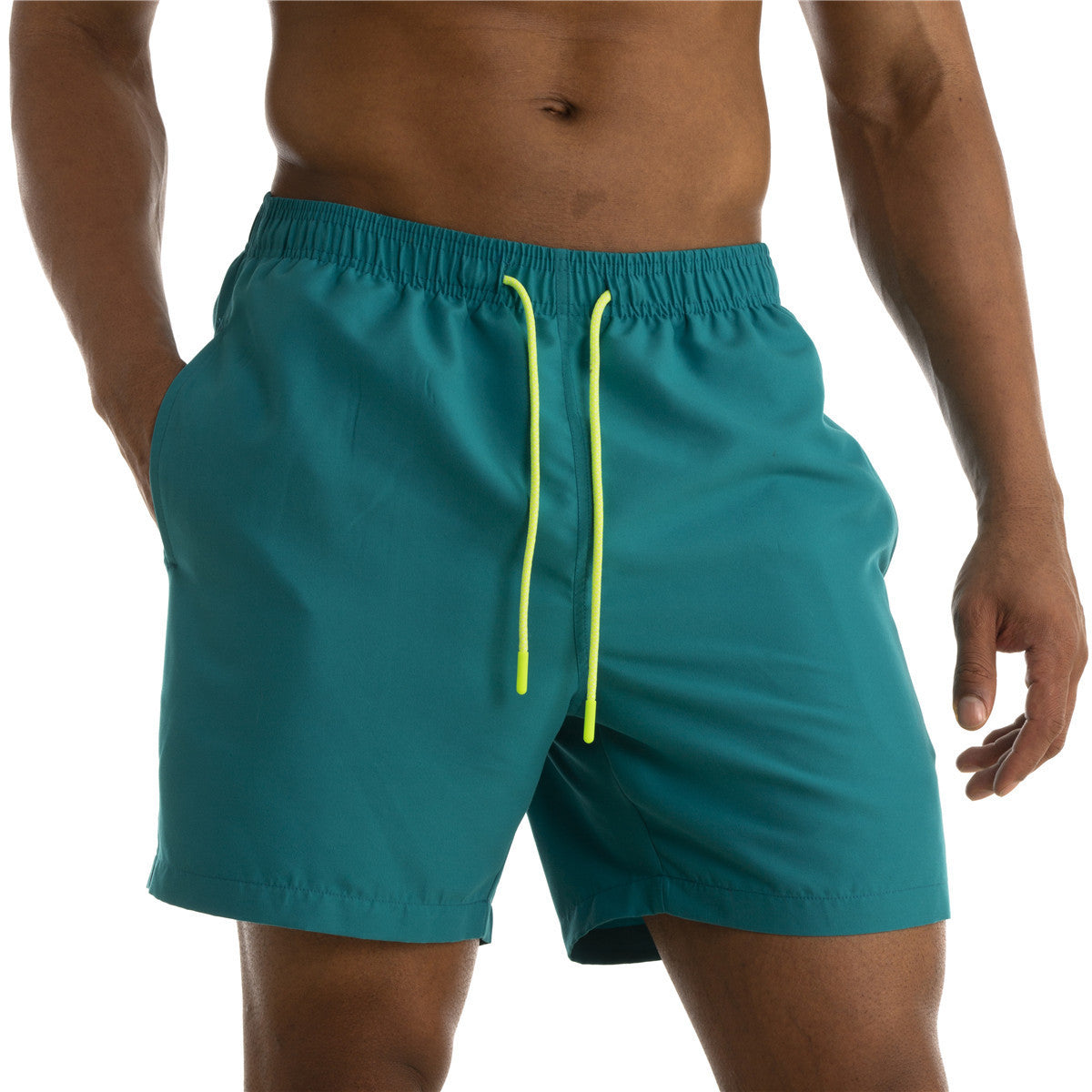 Men's Beach Shorts Double-Layer Sports Pants | Summer Men's Casual Swimming Trunks | Breathable and Water-Repellent Design ShopOnlyDeal