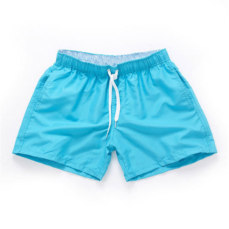 Popular Beach Pants Men's Shorts | Summer Surf Pants | Solid Color European and American Beach Pants | Men's Large Beach Shorts ShopOnlyDeal