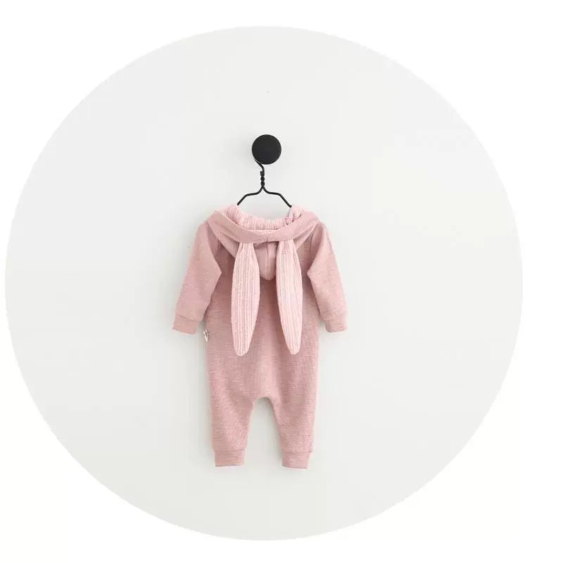 Cute Spring and Autumn Cotton Rabbit Ears Romper ShopOnlyDeal