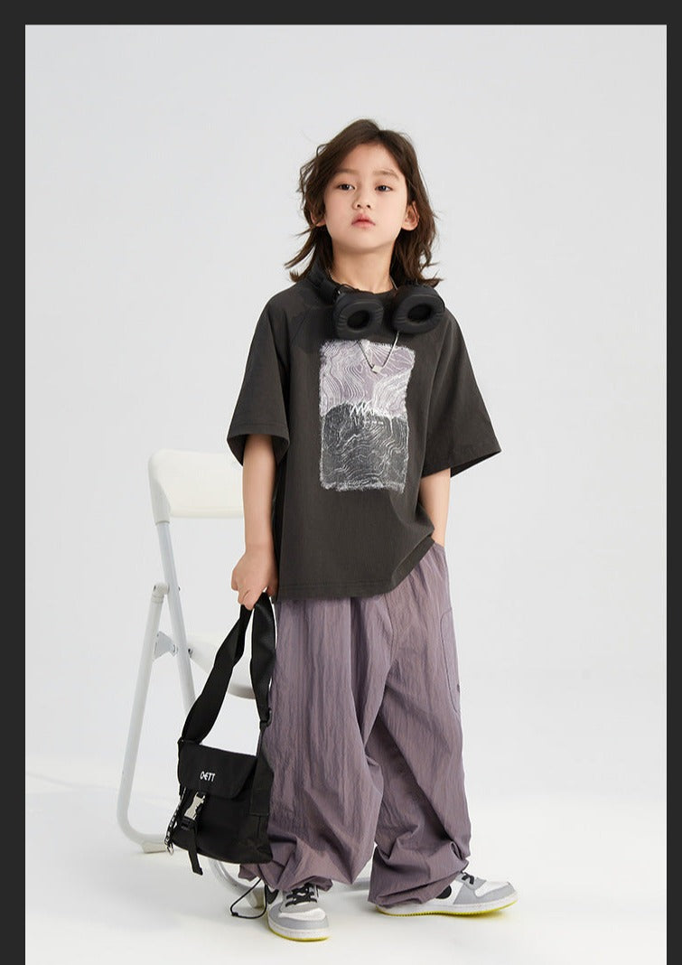 Children's Pants 2024 Summer New | Fashionable and Versatile Boys' Breathable Casual Pants | Korean Style Trousers ShopOnlyDeal