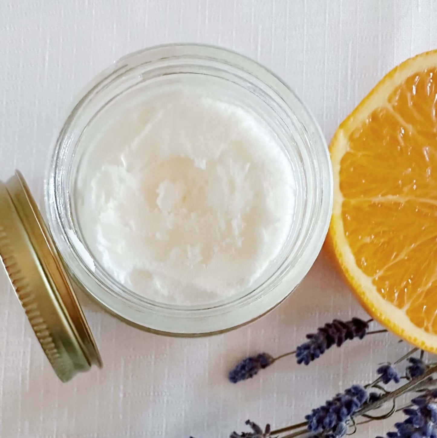 Pemberley Orange and Lavender Scented Whipped Tallow Balm Clara & Fritz Tallow Shop