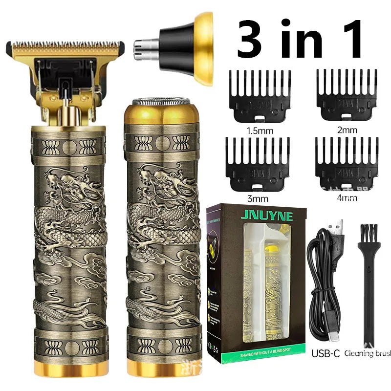 Powerful Professiona Electric Wireless Man Hairdresser Men Barber Shop Groin Beard Repairer Mustache Facial Hair Trimmer Clipper ShopOnlyDeal