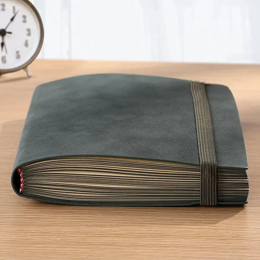 256 pages Sheepskin A5 Notebook Notepad Diary Business Journal Planner Agenda Organizer Note Book Office School Supplies ShopOnlyDeal