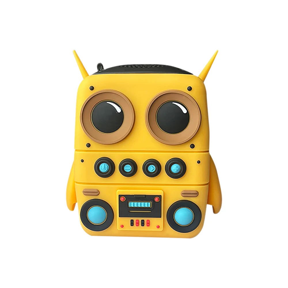 Cute Cartoon Yellow Man Outdoor Waterproof Speaker | Convenient Series Silicone Gel Bluetooth Sound Gift Speaker ShopOnlyDeal