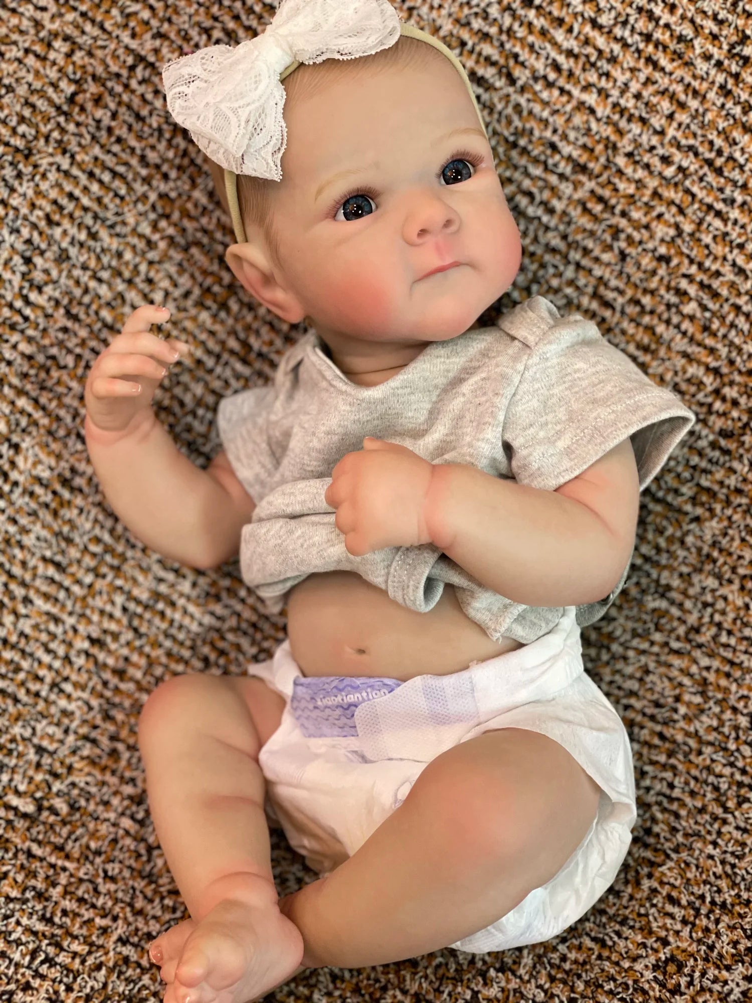 Cuddly Bettie Bebe Reborn Girl Full Body Silicone Doll 50cm Collectible Lifelike Realistic Art Reborn Dolls muñecas reborn ShopOnlyDeal