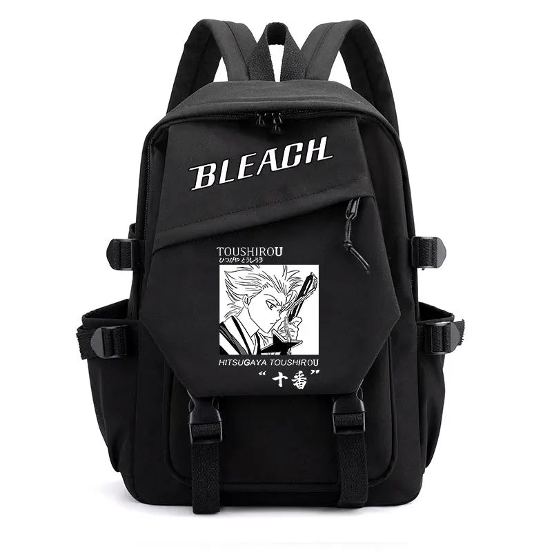 Anime Bleach Backpack | Kurosaki Ichigo Design Student School Shoulder Bag | Youth Outdoor Travel Backpack for Women and Kids ShopOnlyDeal