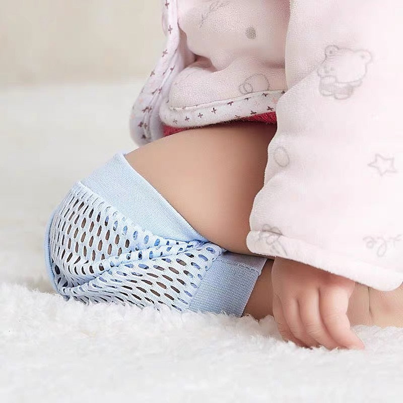 Kids Girl Boy Crawling Elbow Toddlers Baby Knee Pads Safety Mesh Kneepad Protector Leg Warmer Cushion Legging Infants Children ShopOnlyDeal