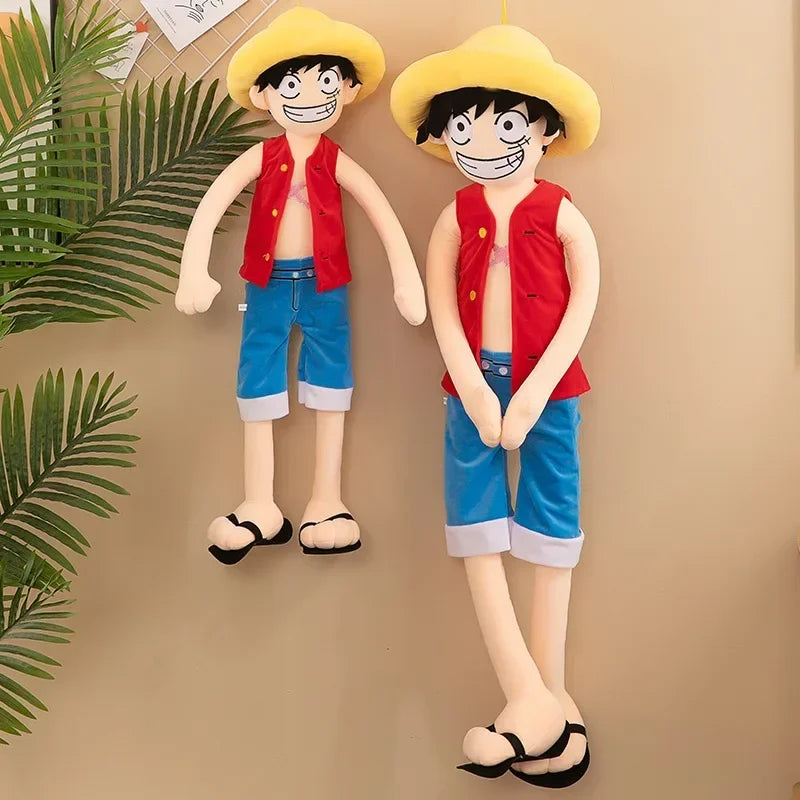 125cm One Piece Cartoon Joba Luffy Doll Plush Toy Doll Sleeping  Large Multi-size Throw Pillow In Bed Pillow Birthday Gift ShopOnlyDeal