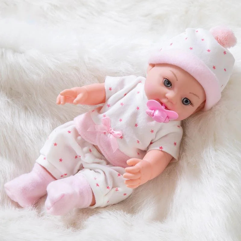 12in/30cm Doll Baby Simulation Soft Appease Be Education Reborn Doll Accessories Birthday Christmas kids Children's Day Gift ShopOnlyDeal