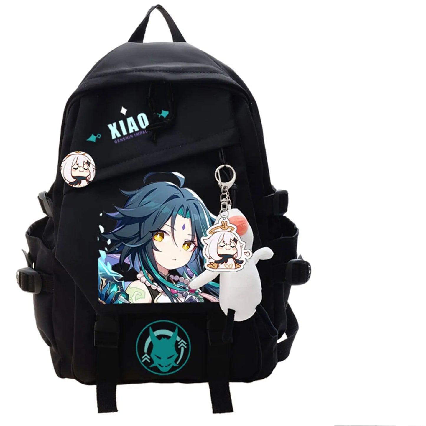 Kazuha Genshin Impact Anime Cosplay Students School Bag Backpack Ayaka Xiao Bookbag Travel Rucksack Outdoor Boys Girls Gifts ShopOnlyDeal