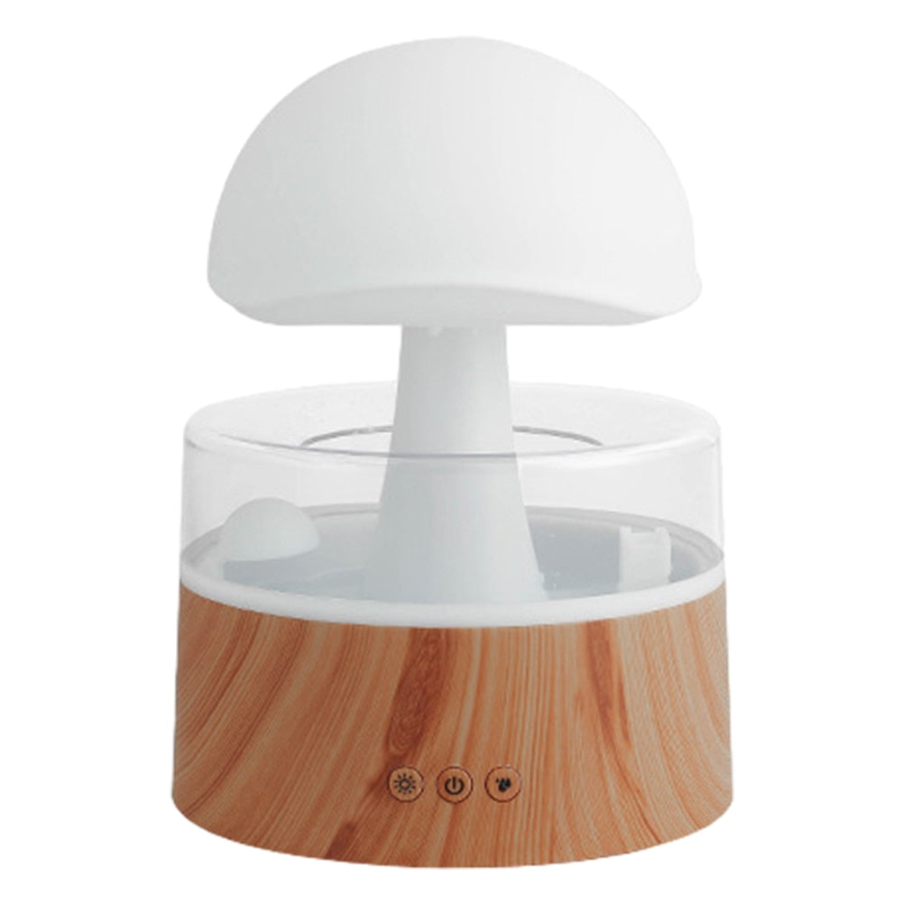 500ml Mushroom Rain Air Humidifier Rain Cloud Colorful Mushroom Aroma Diffuser Night Light USB Air Diffuser Mist Maker Machine ShopOnlyDeal