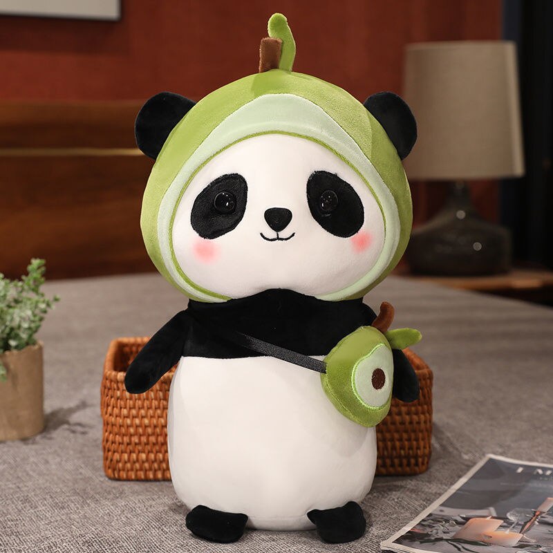 Kawaii Panda Plush Toy Stuffed Soft 30cm Dressed Panda Cosplay Unicorn Bunny Avocado Sun Flower Creative  Doll Kids Girls Gift ShopOnlyDeal