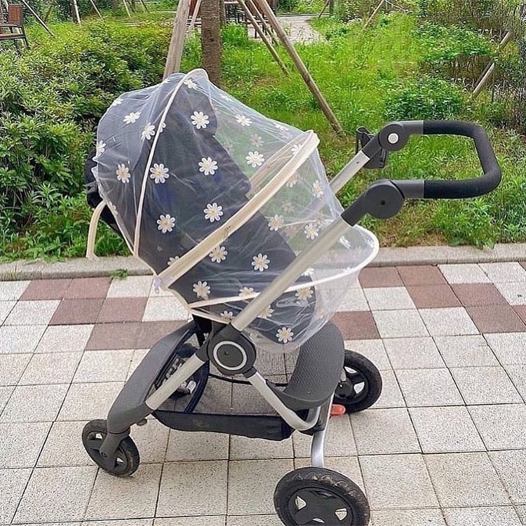 Stay Bug-Free This Summer with Our New Mosquito Net Baby Stroller Pushchair - Safe Infants Protection Mesh Stroller Accessories for a Pest-Free Outing! ShopOnlyDeal