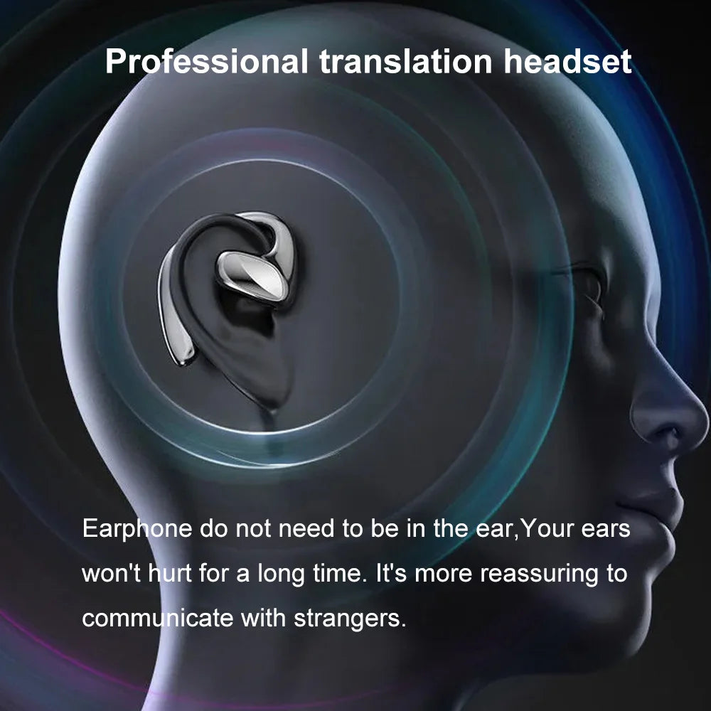 M8 Translator Earbuds 144 Language Translator Device Two Way Real Time Translation 97% High Accuracy Support Music Calling ShopOnlyDeal