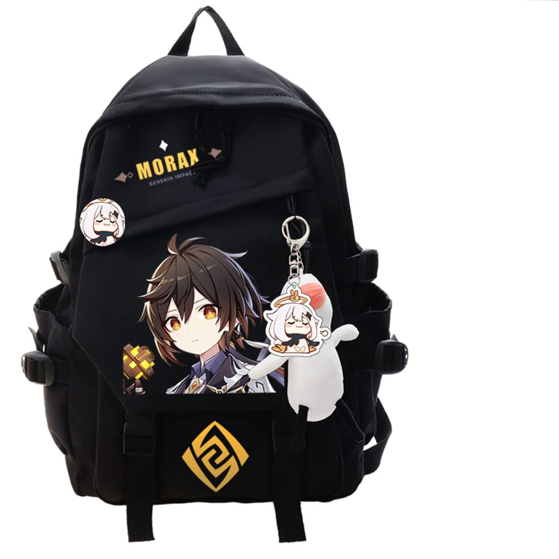 Kazuha Genshin Impact Anime Cosplay Students School Bag Backpack Ayaka Xiao Bookbag Travel Rucksack Outdoor Boys Girls Gifts ShopOnlyDeal