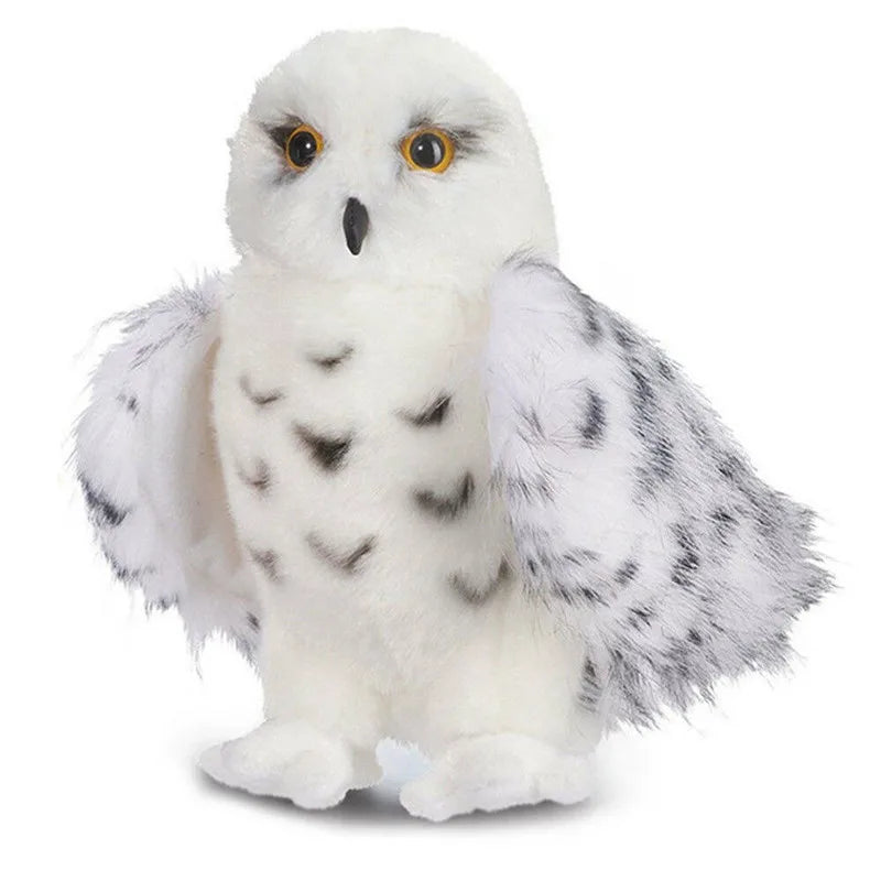 Snow white simulation animal doll cute snow owl plush owl doll children soft pillow Gift Kawaii Customized Plush Toy ShopOnlyDeal