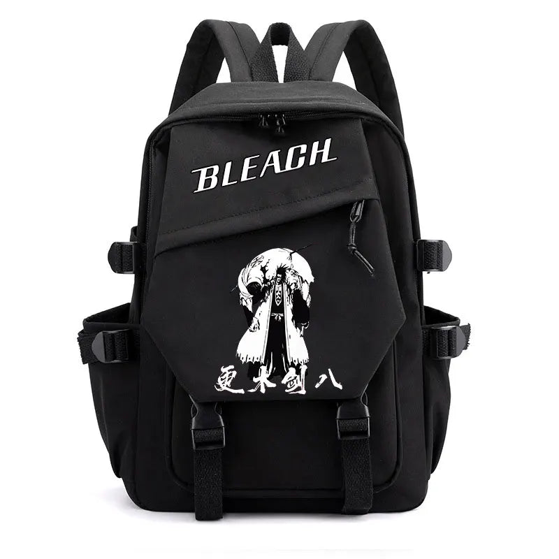 Anime Bleach Backpack | Kurosaki Ichigo Design Student School Shoulder Bag | Youth Outdoor Travel Backpack for Women and Kids ShopOnlyDeal