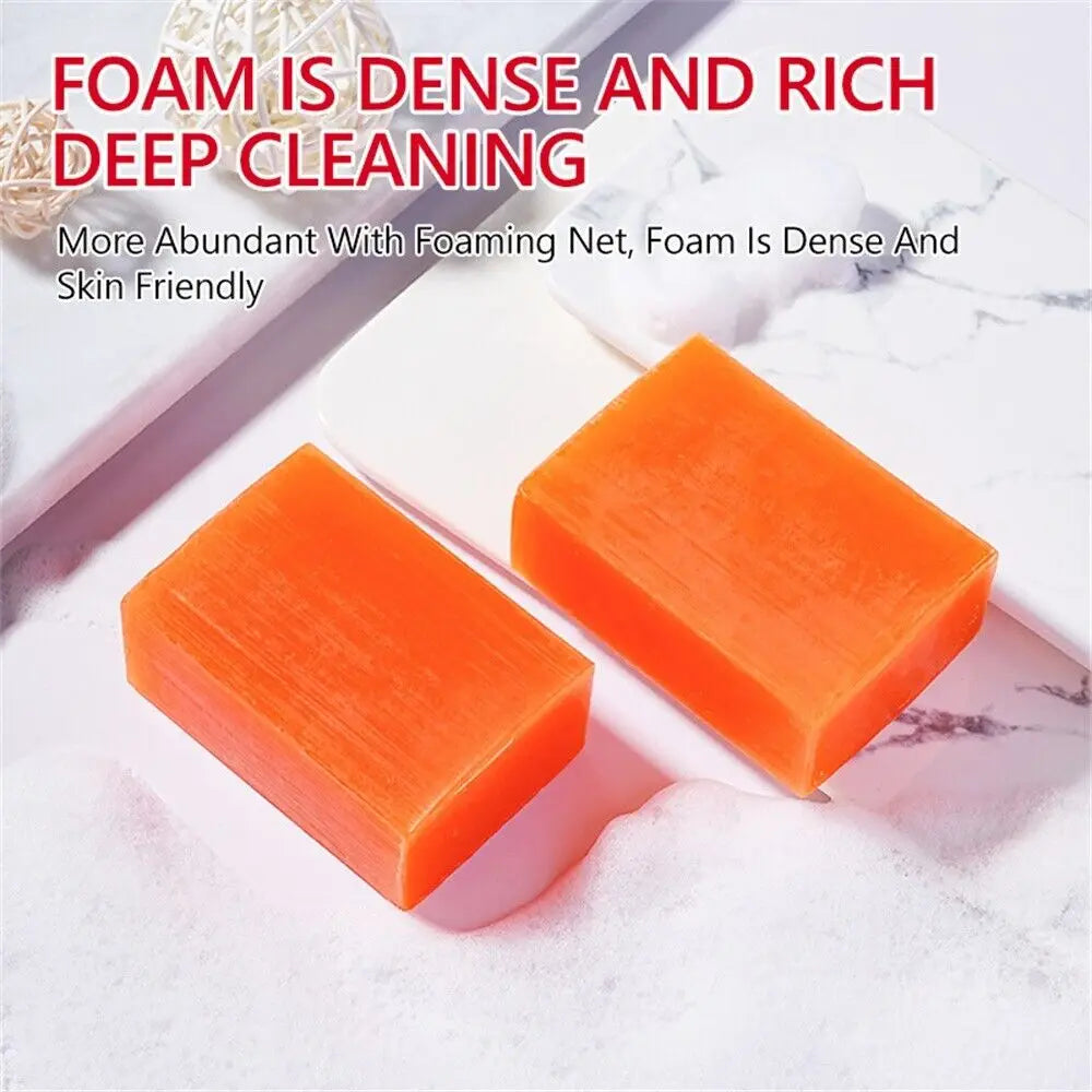 Genuine Kojic Acid Soap Original Whitening Soap Remove Black Facial Soap Handmade Bleaching Acid Glycerin Deep Cleaning Skin ShopOnlyDeal