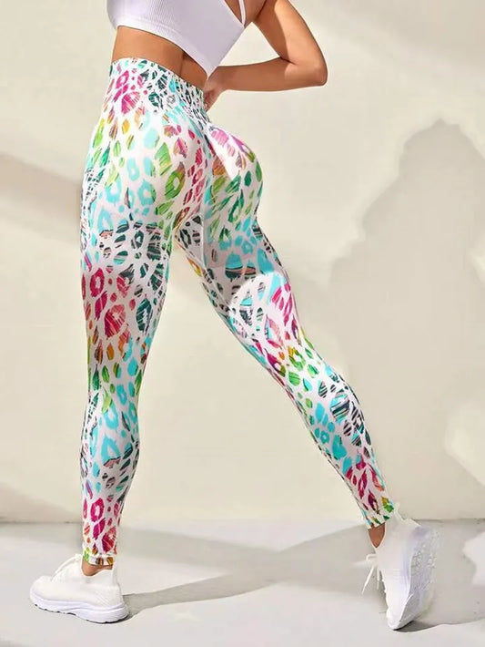 New 3D Print Tie Dye Sports Pants | Women Seamless Leggings | High Waist Fitness Push Up Leggings | Gym Clothing Workout Tights ShopOnlyDeal