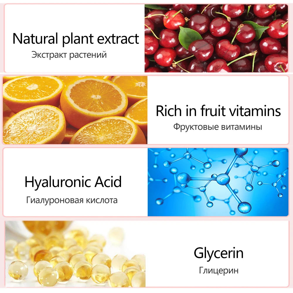 Fruit Vitamin C Moisturizing Skincare Lip Mask | Reducing Lip Wrinkles & Repairing Skin | Lip Patches for Face Care | Recreate Sexy Lips ShopOnlyDeal