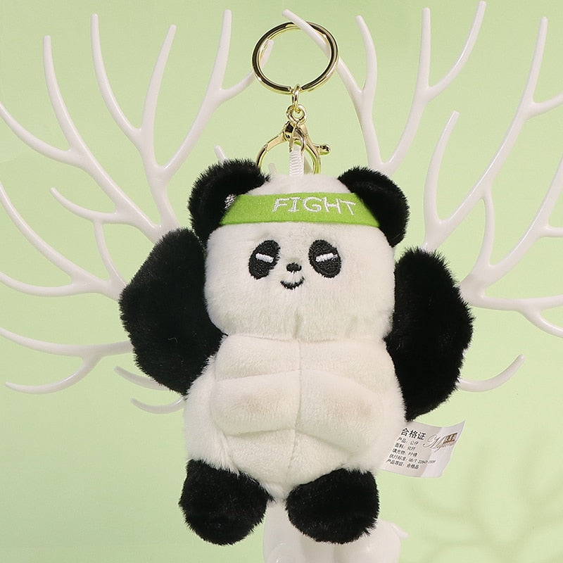 Kawaii Muscular Animal Plush Doll Toy 13cm Cute Panda Rabbit Frog Plushie Keychain Bags Pendant Decoration Kids Best Christmas Gifts ShopOnlyDeal