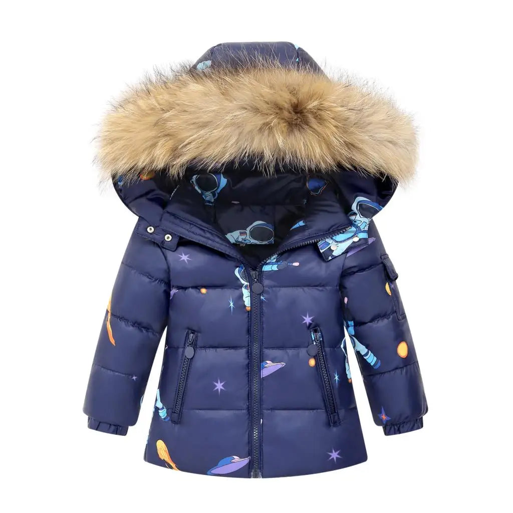 2024 Winter Children Clothes Set -30 Degree Down Jacket For Girls Baby Boy Jumpsuit Kids Overalls Boys Outerwear Coat ShopOnlyDeal