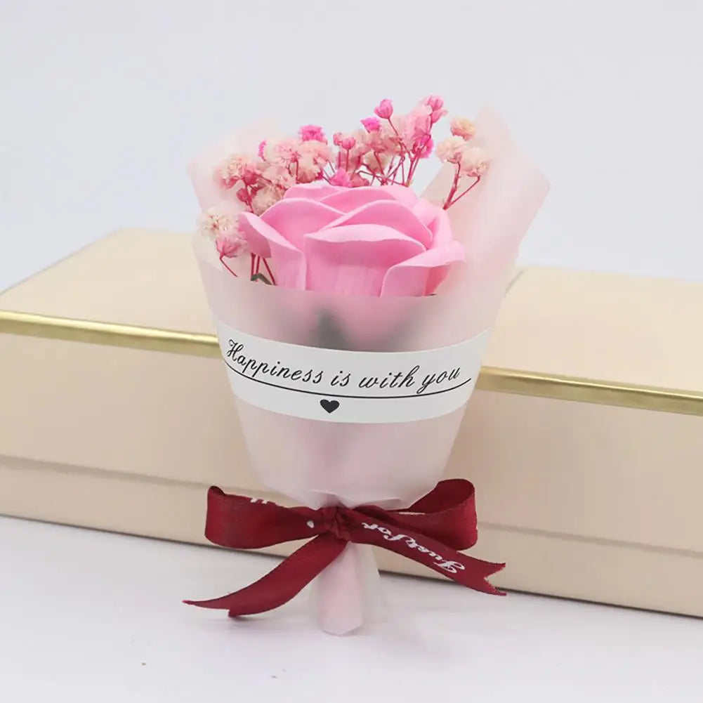 Soap Rose Bouquet | Valentine's Day Gift for Friends | Wedding Bouquet | Home Decorations | Rose Flower Bouquet | Hand Wedding Party Gifts ShopOnlyDeal