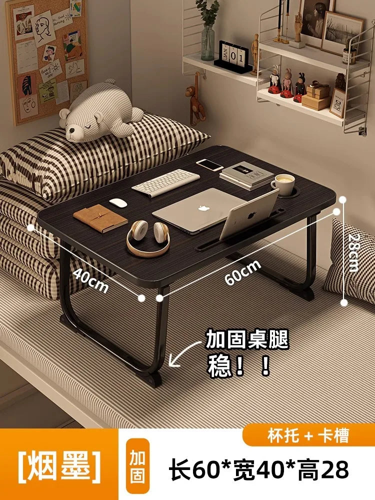 Multifunctional Foldable Bed Small Table Dormitory Cartoon Study Computer Table Home Simple Lazy Desk ShopOnlyDeal