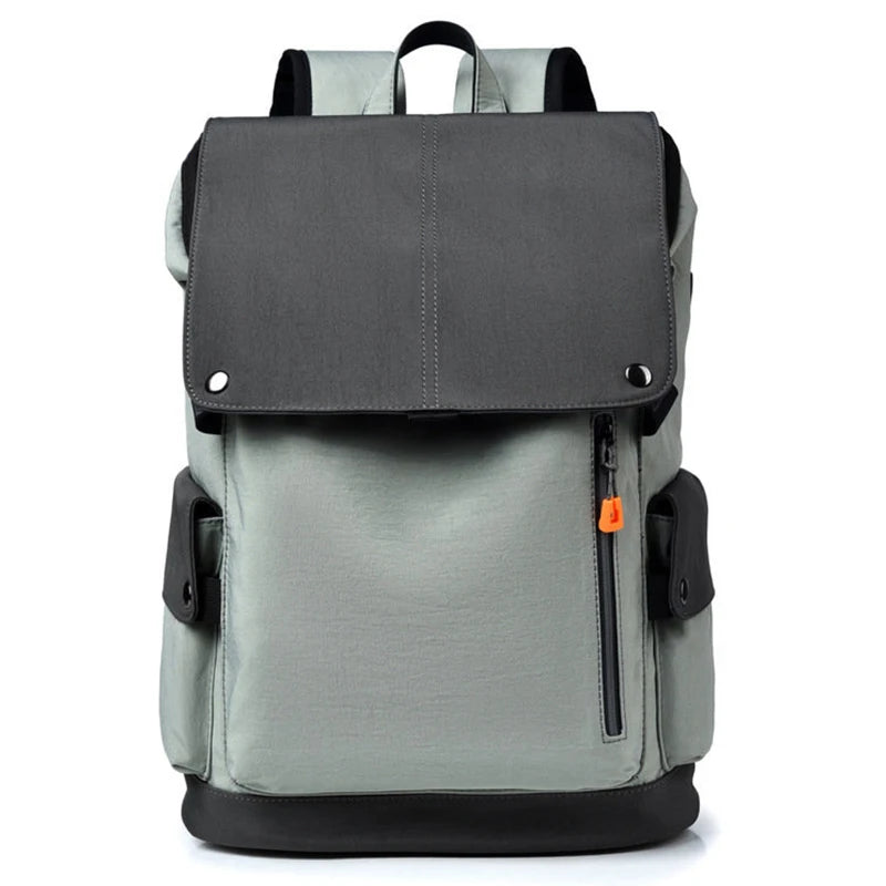 Fashion Backpack 2023 New Fashion Trend Backpack Work Clothes Backpack Large Capacity Backpack Business Computer Bag Orange Leaf Selected Luggage Store Store