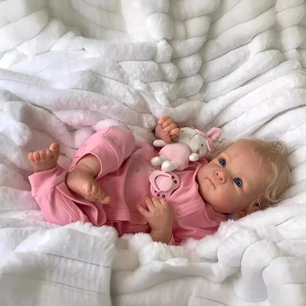 48 CM Lifelike Silicone Baby Doll Girl Reborn Pretty Princess Bettie Newborn Realistic Cute Christmas Birthday Gift Toys for Kid ShopOnlyDeal