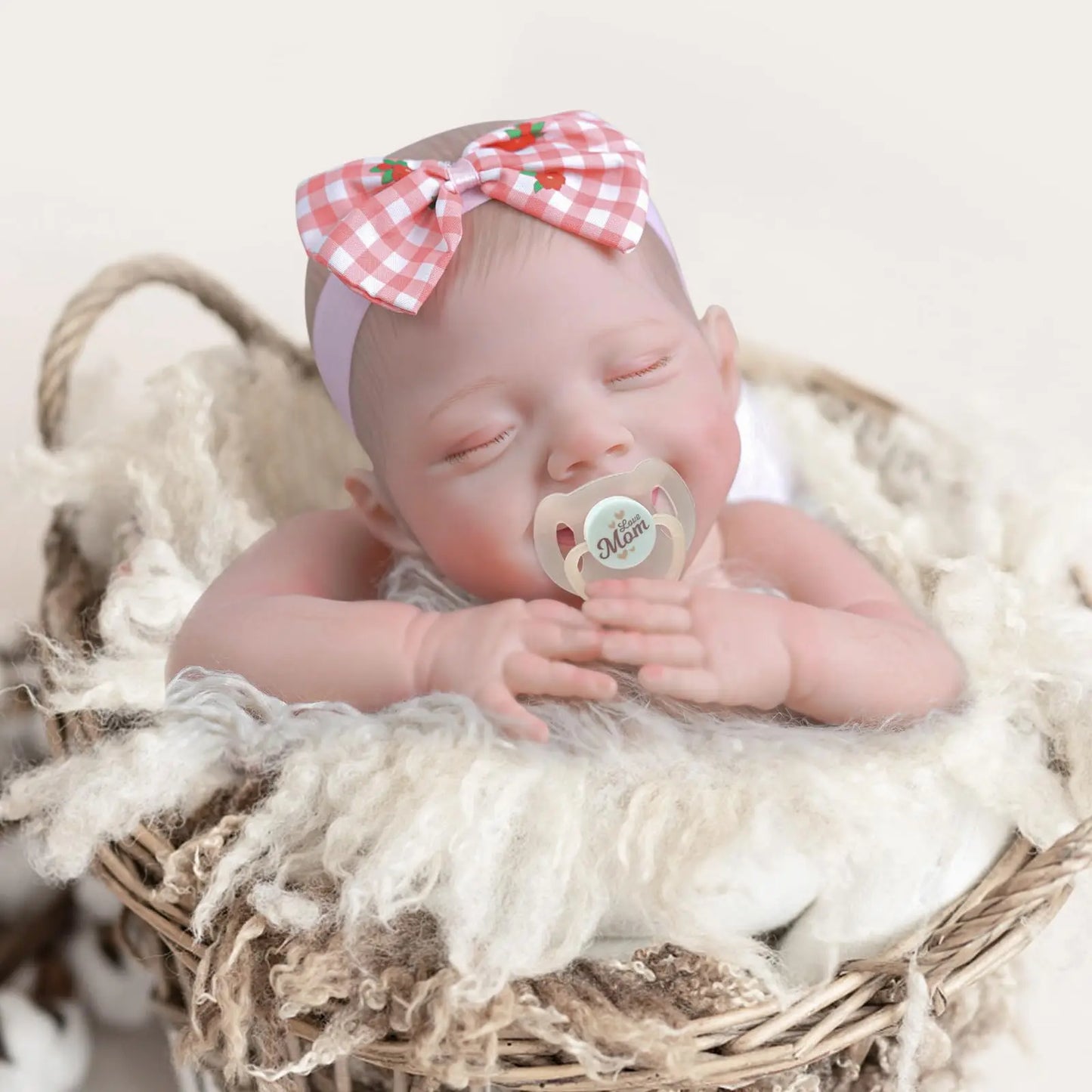 BABESIDE Lifelike Reborn Baby Dolls - 20-Inch Sweet Smile Real Life Realistic-Newborn Baby Dolls Soft Body Sleeping Baby Girl Ba ShopOnlyDeal