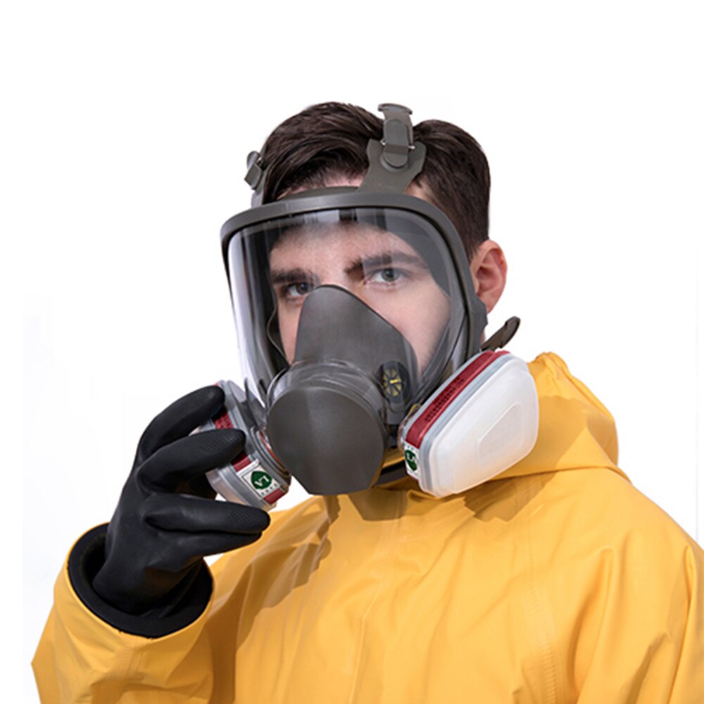 Anti-Fog 6800 Full Face Gas Mask Industrial Painting Spraying Respirator Safety Work Filter Formaldehyde Protection ShopOnlyDeal