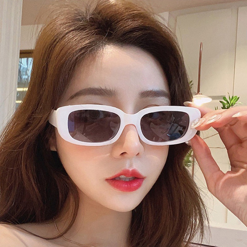 Sunglasses Classic Retro Square Glasses Women Brand Vintage Travel Small Rectangle Sun Glasses Female Eyewear Anti-Glare ShopOnlyDeal