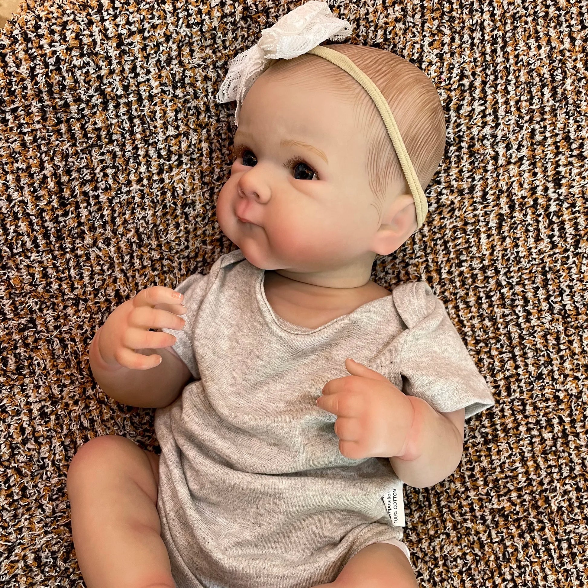 Cuddly Bettie Bebe Reborn Girl Full Body Silicone Doll 50cm Collectible Lifelike Realistic Art Reborn Dolls muñecas reborn ShopOnlyDeal