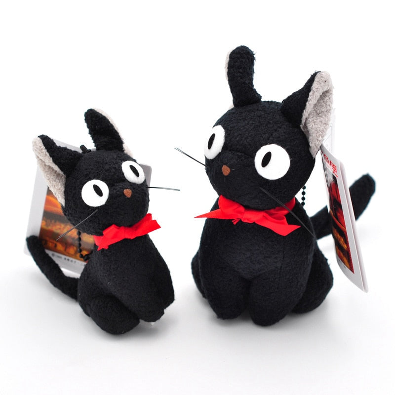 Studio Hayao Miyazaki Kiki's Delivery Service Black Plush Toy Cute Mini Black Cat Kiki Stuffed Toy Keychain Pendant ShopOnlyDeal