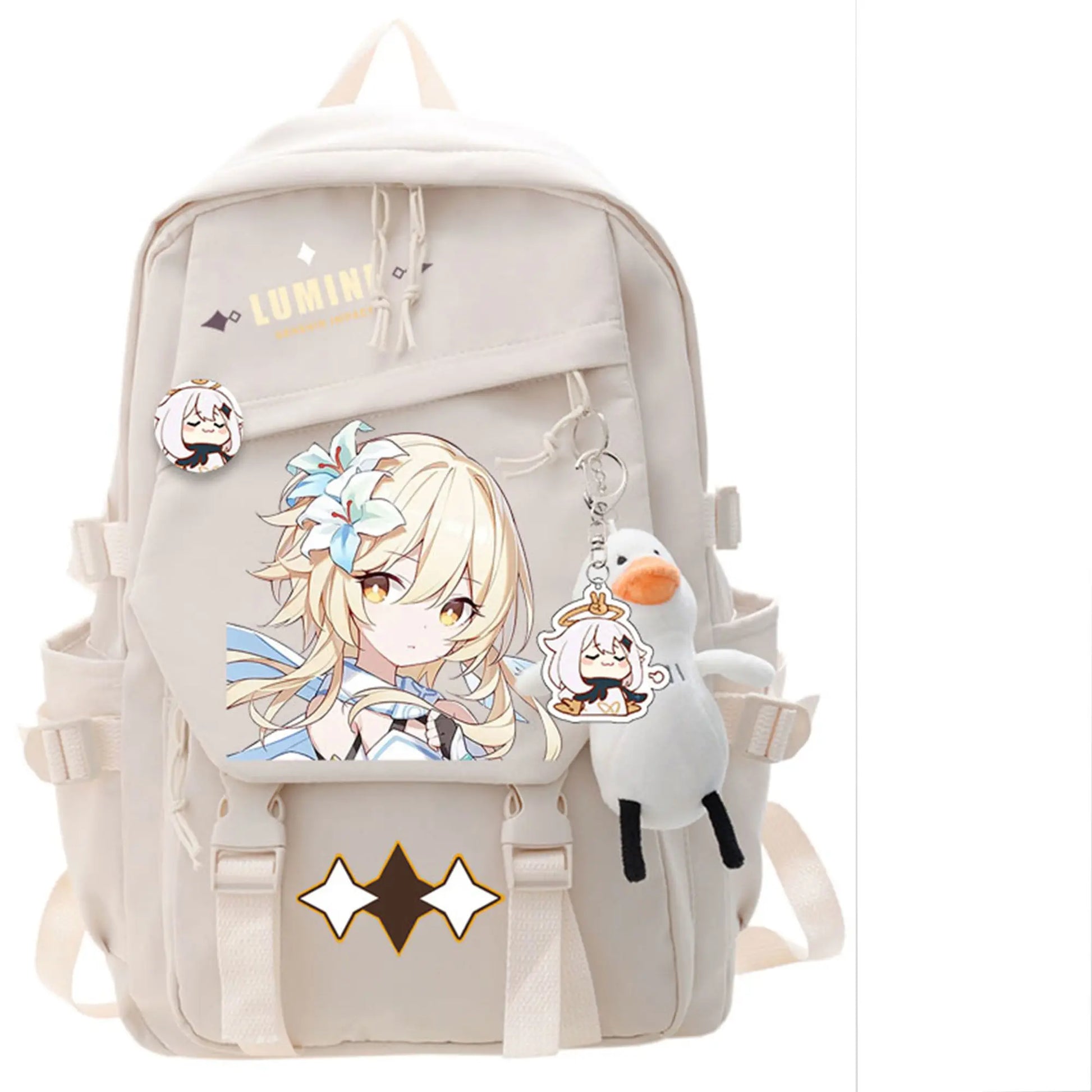 Kazuha Genshin Impact Anime Cosplay Students School Bag Backpack Ayaka Xiao Bookbag Travel Rucksack Outdoor Boys Girls Gifts ShopOnlyDeal