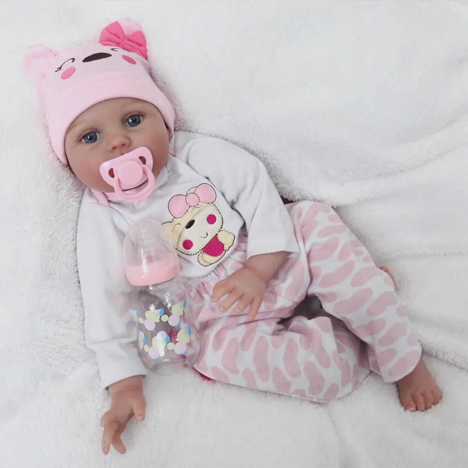 18 Inch Baby Soft Body Realistic Newborn Baby Dolls Full Vinyl Reborn Body Doll ShopOnlyDeal