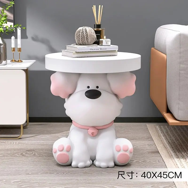 Trendy Cartoon Dog Floor-standing Ornament | Coffee Table Next to the Sofa | Living Room Home Furniture Decoration Gift ShopOnlyDeal