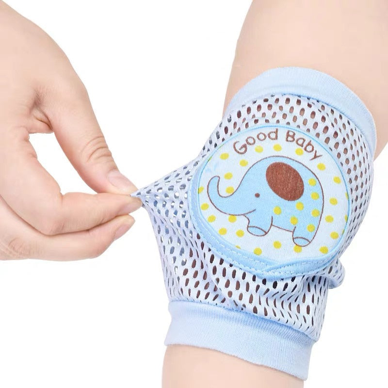 Kids Girl Boy Crawling Elbow Toddlers Baby Knee Pads Safety Mesh Kneepad Protector Leg Warmer Cushion Legging Infants Children ShopOnlyDeal