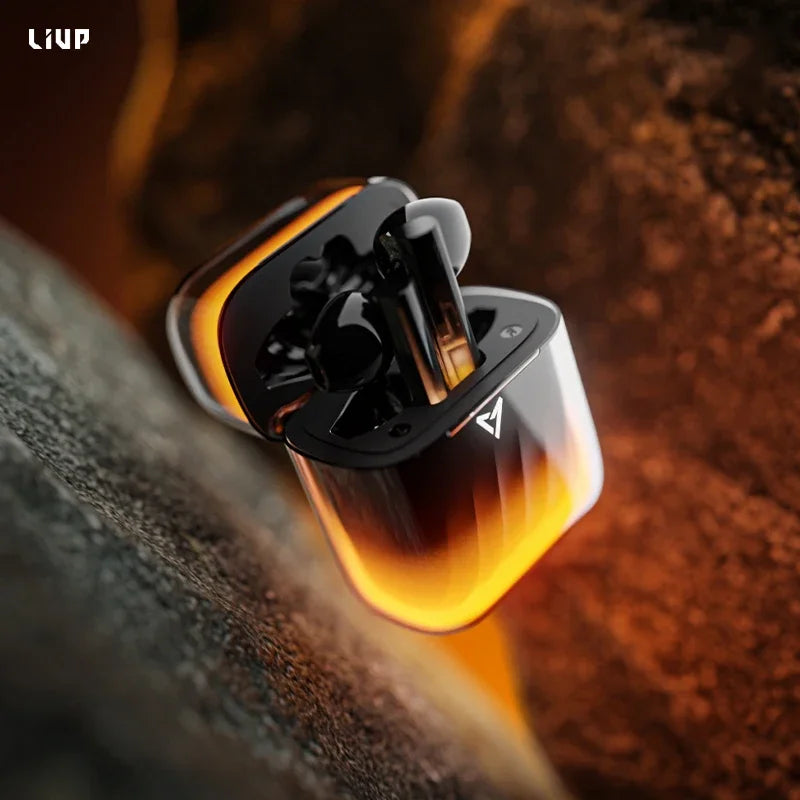 Liup Lp1 Bluetooth Wireless Earphone Active Noise Reduction Luminous Quicksand Earbuds Gaming Headphones Low Latency Earphones ShopOnlyDeal