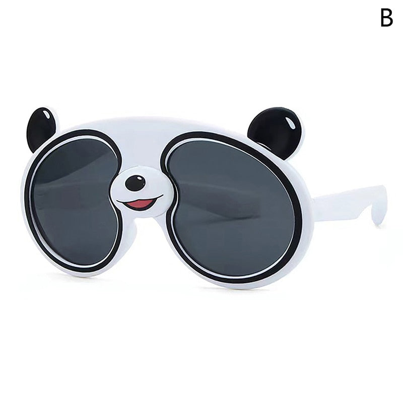 Children Sunglasses Cartoon Panda Shape Fashion Sunglasses Trend Kid's Glasses Face Decor Children's Birthday Gift Toys Cute ShopOnlyDeal