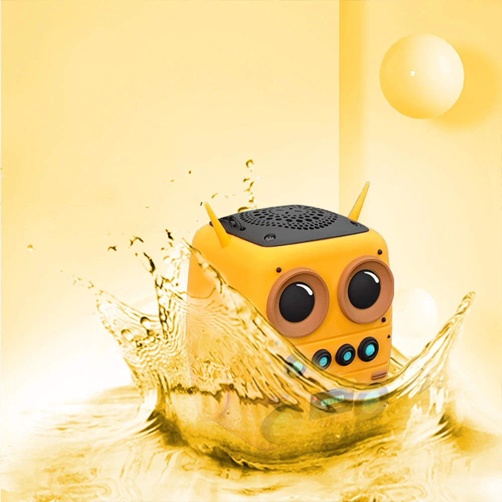 Cute Cartoon Yellow Man Outdoor Waterproof Speaker | Convenient Series Silicone Gel Bluetooth Sound Gift Speaker ShopOnlyDeal