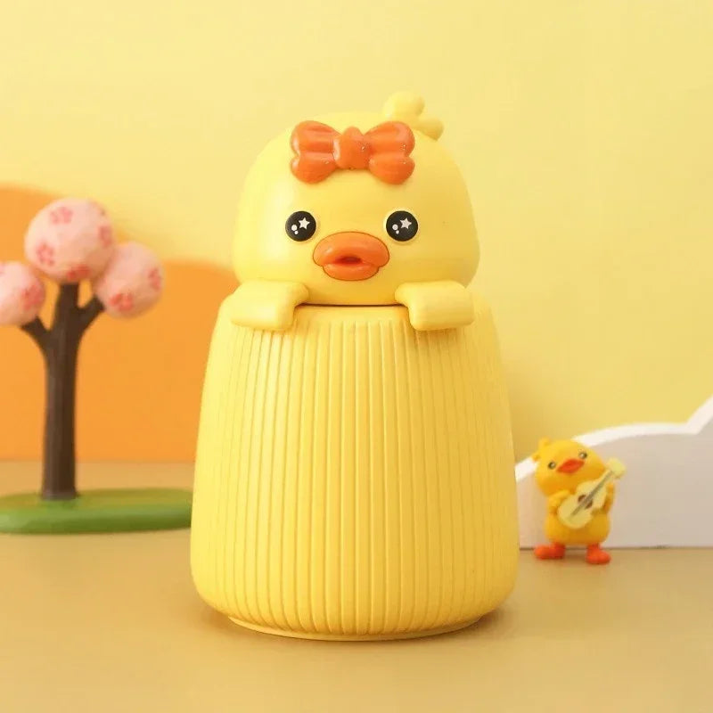 Little Yellow Duck Cartoon Cute Pet Humidifier USB Plug-in Office Desktop Mini Spray Home Bedroom Small Hydrator Student Gift ShopOnlyDeal