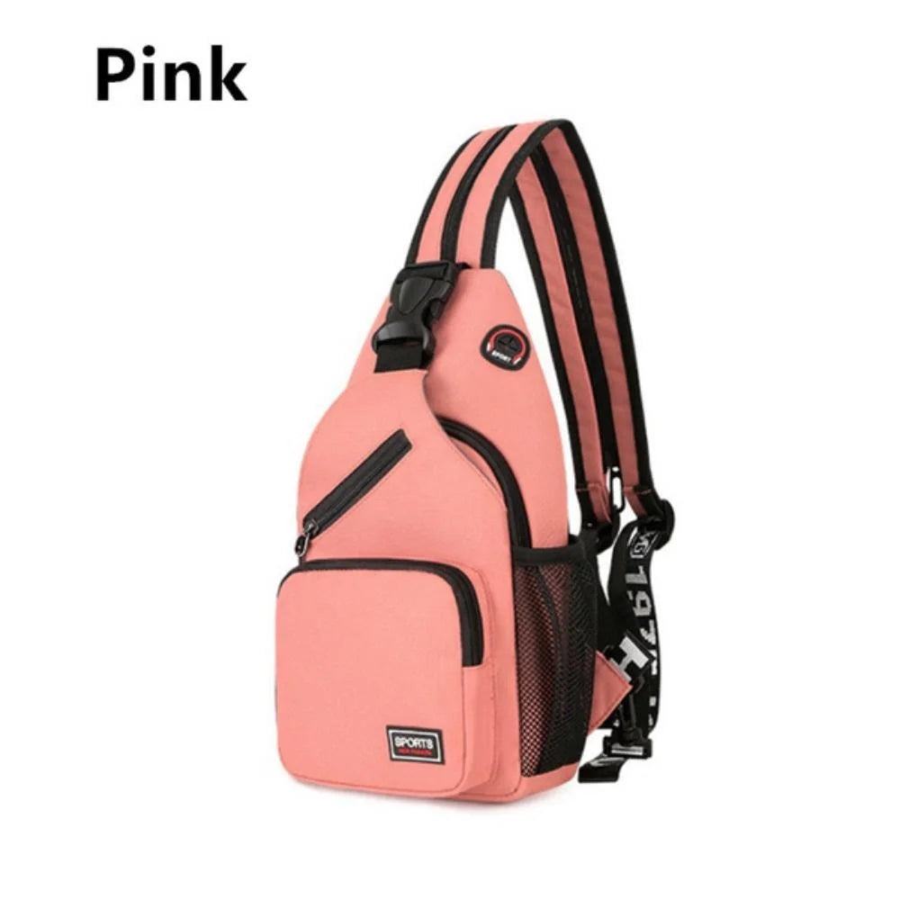 Men & Women Fashion Chest Bag | Shoulder Bag | Crossbody Bag | Oxford Cloth Sport Bag for Outdoor Activities ShopOnlyDeal