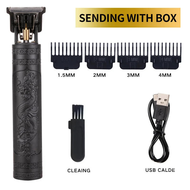 Powerful Professiona Electric Wireless Man Hairdresser Men Barber Shop Groin Beard Repairer Mustache Facial Hair Trimmer Clipper ShopOnlyDeal