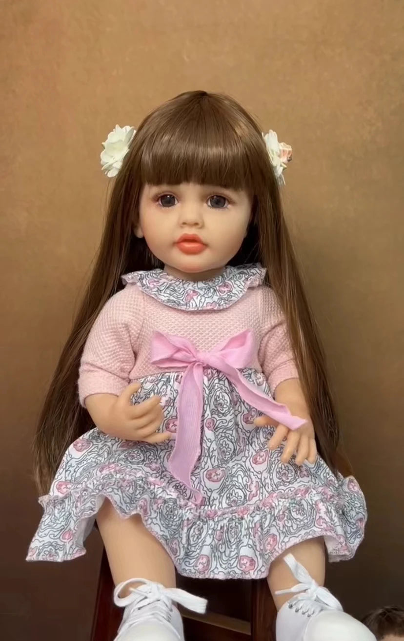 Lifelike Reborn Dolls Realistic Full Silicone Baby Bebe Vinyl 50CM Newborn Girl Doll Princess Toddler Toy Gift ShopOnlyDeal